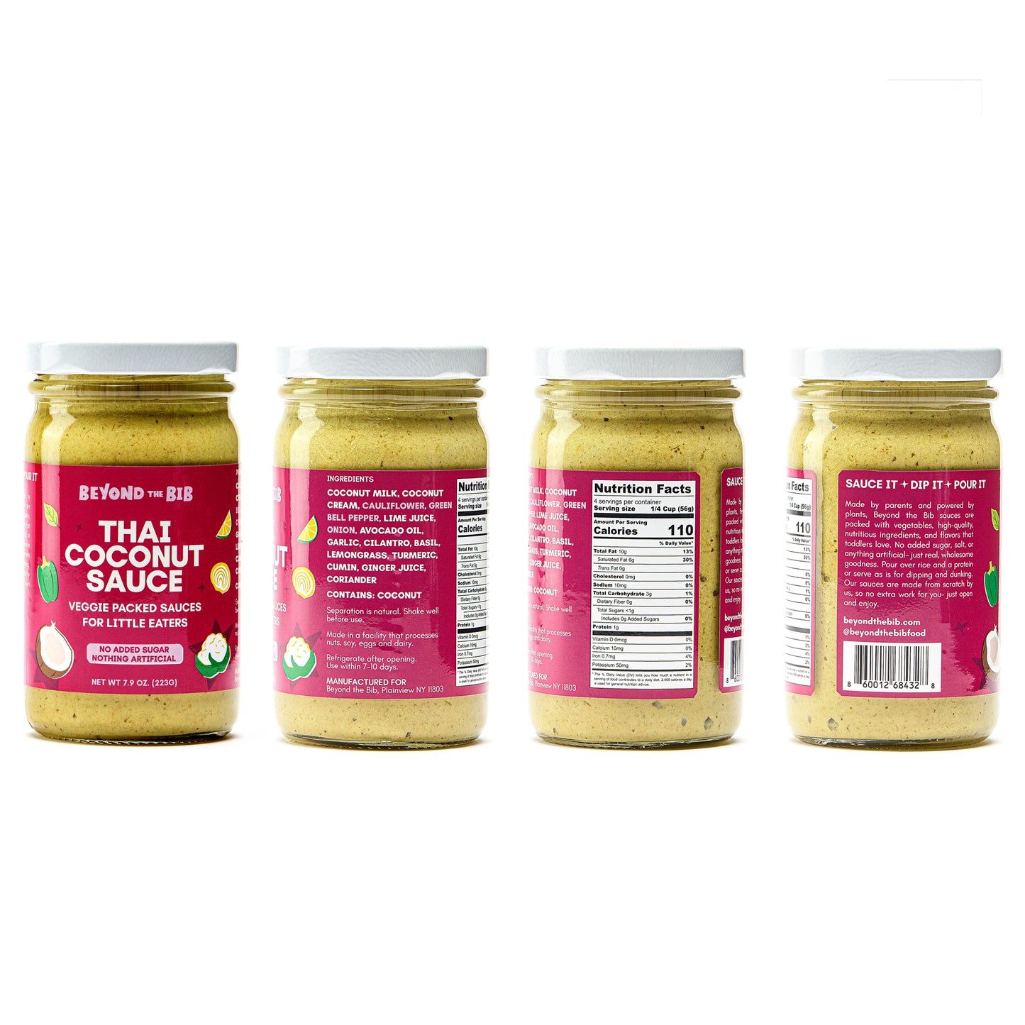 Green Coconut Sauce - 3 Pack