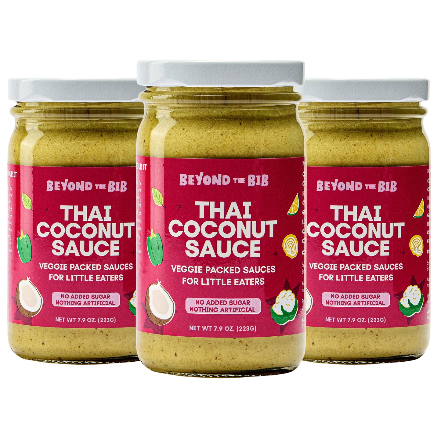 Green Coconut Sauce - 3 Pack
