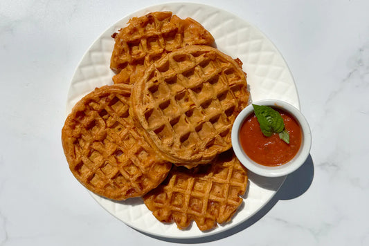Tomato Sauce Pizza Waffles Toddler and Kids Meal Recipe Ideas